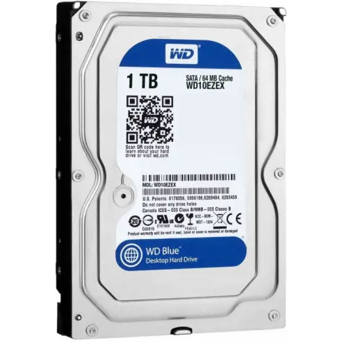 3× WD Blue, 3,5" - 1TB